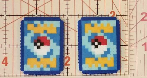 Portal 2 Perler Beads, Perler Bead Cards, Perler Beads Games, Perler Bead Games, Video Game Perler Bead Patterns, Small Perler Patterns, Pokémon Perler Beads, Nerdy Perler Beads, Bead Things