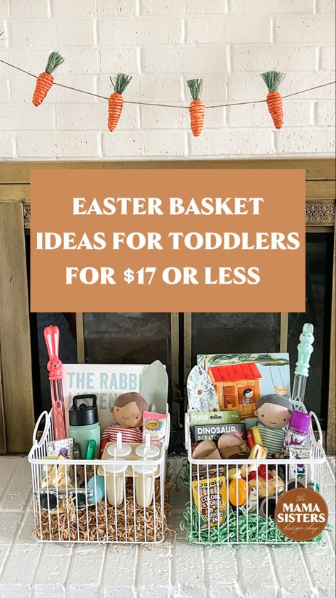 Cheap Easter Basket Ideas, Cheap Easter Baskets, Easter Baskets For Toddlers, Easter Basket Ideas, Kids Easter Basket, Easter Basket Fillers, Easter Basket Diy, Easter Gifts For Kids, Easter Basket Stuffer