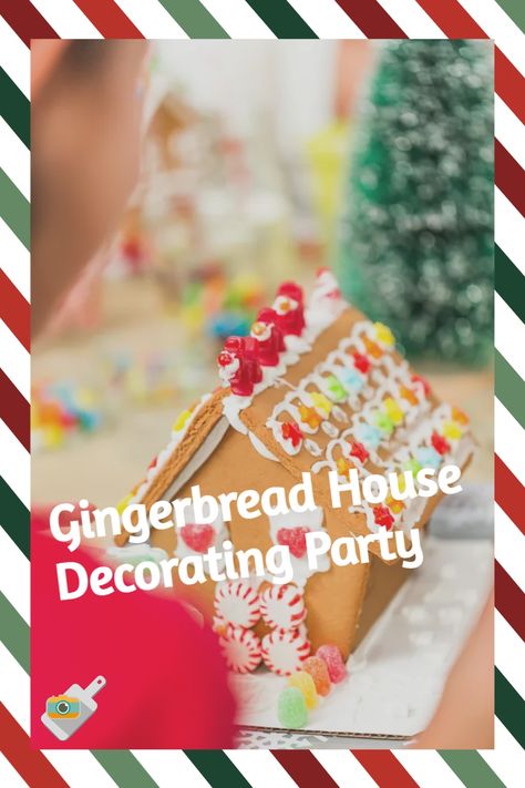 Kids Gingerbread House, Gingerbread House Party, Gingerbread House Decorating Party, Gingerbread House Decorating, How To Make Gingerbread, Gingerbread House Parties, Gingerbread Party, Decorating Party, Gingerbread House Decorations