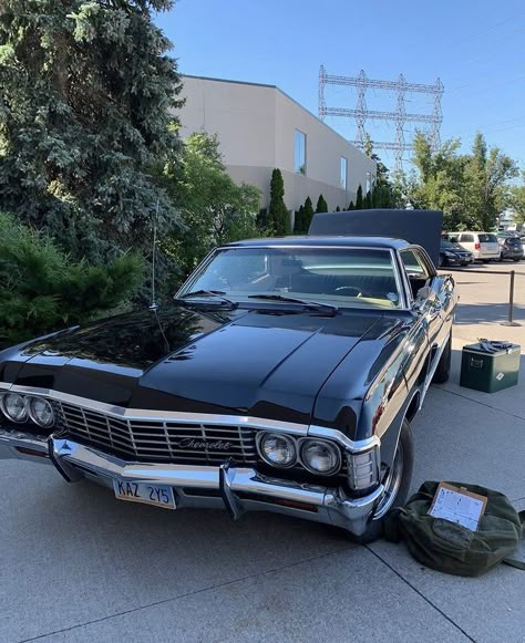 Chevrolet Impala 1967, Impala 1967, Impala Car, Supernatural Impala, 67 Impala, Impala 67, 1967 Chevy Impala, Old Sports Cars, Hunting Trip