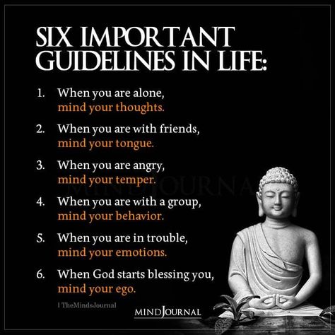 Six Important Guidelines In Life When You Are Alone Angry Mind Quotes, Buddhism Beliefs, Spiritual Seeker, Mind Management, Smart Goals Examples, Ambition Quotes, The Minds Journal, Better Mental Health, Vibes Quotes