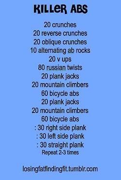 Yoga For Flat Belly, Killer Ab Workouts, Six Pack Abs Workout, Killer Abs, Summer Body Workouts, Best Ab Workout, Trening Fitness, Abs Workout For Women, Ab Workout At Home