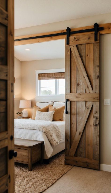 20 Dreamy Bedroom Ideas To Transform Your Space Today Barndominium Bedroom, Luxe Bedroom Design, Dreamy Bedroom Ideas, Small Room Solutions, Monochrome Bedding, Reclaimed Wood Accent Wall, Cozy Lighting, Dreamy Decor, Coastal Bedroom Decorating