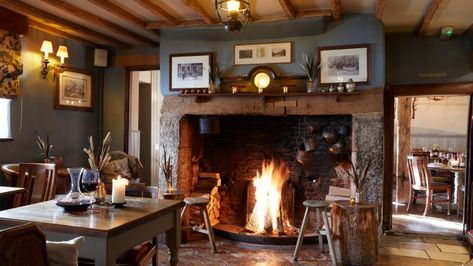 The 30 best places for a perfect pub lunch | Weekend | The Times Pub Interior Design, Uk Winter, Country Pub, Pub Interior, White Hart, Village Inn, Pub Design, Italian Interior Design, Hospital Interior Design