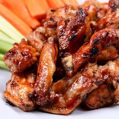 Slow Cooker Root Beer Chicken Wings by Tasty Wings On Grill, Root Beer Chicken Wings, Dr Pepper Chicken, Root Beer Chicken, Wings Bbq, Honey Bbq Chicken Wings, Panini Recipes Chicken, Season Chicken, Slow Cooker Bbq Chicken