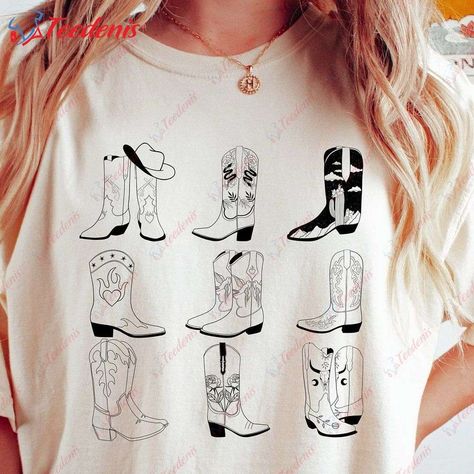 Cute Cowgirl Boots Graphic Tee, Country Concert Shirt For Women Check more at https://teedenis.com/product/cute-cowgirl-boots-graphic-tee-country-concert-shirt-for-women/ Cowgirl Boots Graphic, Country Concert Shirts, Cute Cowgirl Boots, Cute Cowgirl, Country Concert, Country Concerts, Concert Shirts, Shirt For Women, Cowgirl Boots