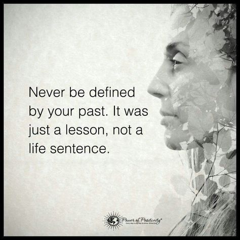 My past does not define me. I am in control of the woman I am today. Life Sentence, Power Of Positivity, My Past, Good Quotes, Moving On, Spiritual Awakening, Real Talk, Great Quotes, Life Changes