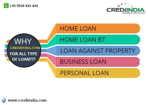 All Loan #Home Loan, #Personal Loan, #Loan Against Property,  #Business Loan Easy Loan Rate off interest #Home loan - 8-8.9% #LAP - 9-10% #Personal Loan - 14 - 15% #Business Loan 9.5 %  If you want to any types Loans You can contact on these my numbers. contact no. 9250433433, Whats app No. 9319161229 Our website:- www.crediindia.com Property Business, Easy Loans, Business Loan, First Bank, Personal Loan, Types Of Loans, Mortgage Calculator, Direct Marketing, Business Loans