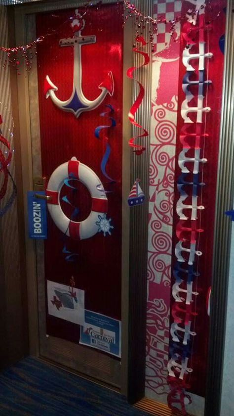 Cruise Wreath, Cruise Ship Cabin Door Decoration Ideas, Ship Door Decoration Ideas, Door Decoration For Cruise Ship, Cricut Cruise Door Decorations, Decorate Cruise Cabin Door Ideas, Decorating Cruise Cabin Door, Cruise Ship Door Decoration Ideas, Cruise Sayings