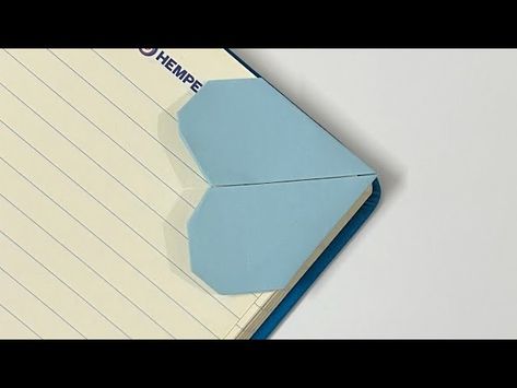 Origami Bookmark Tutorial, Origami 2d, Easy Bookmarks, Bookmark Tutorial, Bookmark Diy, Origami Bookmarks, Diy Bookmark, Origami Bookmark, How To Make Origami