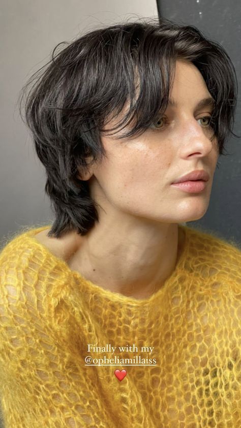 Brunettes Hairstyles, Really Short Haircuts, Queer Hair, 90s Haircuts, Shaggy Short Hair, Really Short Hair, Hair Inspiration Short, Shot Hair Styles, Short Hair Haircuts