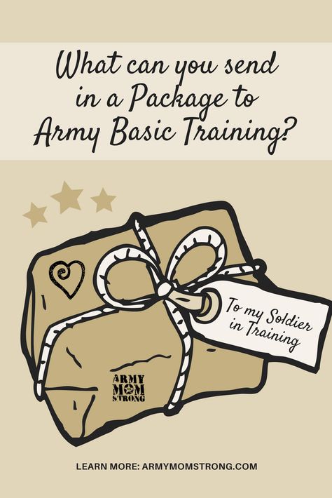 Here are the rules and  everything you need to know about sending packages to Army Basic Training National Guard Basic Training, Military Send Off Party Ideas, Basic Training Letters, Army Mom Quotes, Army Care Package, Army Boot Camp, Soldier Care Packages, Camp Care Packages, Army Basic Training