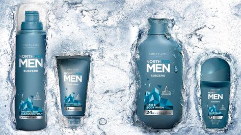 North For Men Oriflame, Fragrance Business, Oriflame Products, Oriflame Beauty Products, Beauty Science, Mens Body Wash, Almond Shaped Eyes, Lip Trends, Perfect Cat Eye