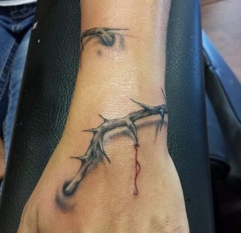 Easy Fishing Knots, Faith Tattoo Designs, Ripped Skin Tattoo, Thorn Tattoo, School Doodles, Tattoo Catalog, Abstract Eye, Vine Tattoo, Skin Tattoo