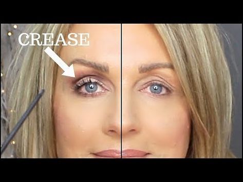 Hooded Eye Makeup Tutorial, Hooded Eyelids, Makeup Over 50, Makeup Tips For Older Women, Makeup For Older Women, Hooded Eye Makeup, Beauty Make-up, Makijaż Smokey Eye, Hooded Eyes