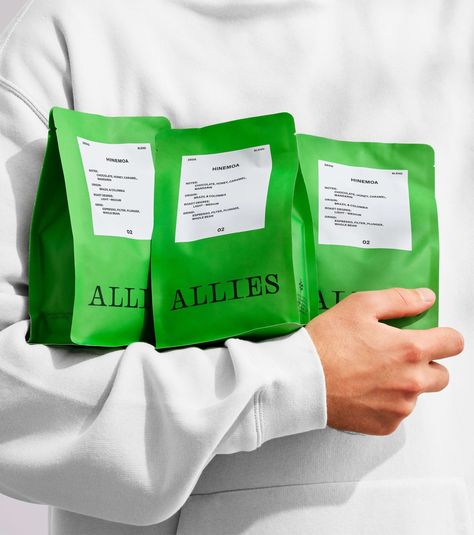 Allies Coffee | Seachange Coffee Bean Bags, Self Branding, Coffee Business, Wine Label Design, Food Branding, Custom Printed Boxes, Brand Studio, Visual Journal, Tea Packaging