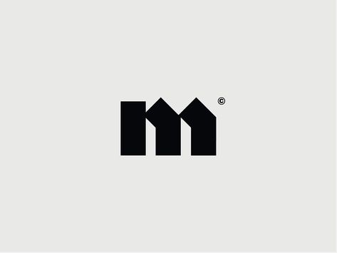 Letter M Logo Set - Water Droplet by Connor Fowler on Dribbble Retro App, M Letter Design, Roofing Logo, Creative Business Logo, Lettermark Logos, Painting Logo, Letter M Logo, M Logo, Monogram Logo Design