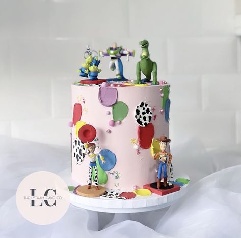 Pink Toy Story Cake, Girl Toy Story Party, Toy Story Birthday Party Ideas Girl, Toy Story Birthday Cake Girl, Two Infinity And Beyond Birthday Girl, Toy Story Neutral Cake, Christmas Party Friends, 4th Birthday Party For Boys, Toy Story Birthday Cake