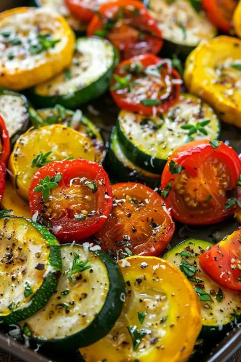 Vegetable Side Dishes Squash, Fruits And Veggies Recipes, Best Zuchinni And Squash Recipe, Healthy Vegetable Sides For Dinner, Recipe For Zucchini And Squash, Parmesan Squash And Zucchini, Quick Vegetable Side Dishes, Italian Style Zucchini, Summer Squash And Tomato Recipes