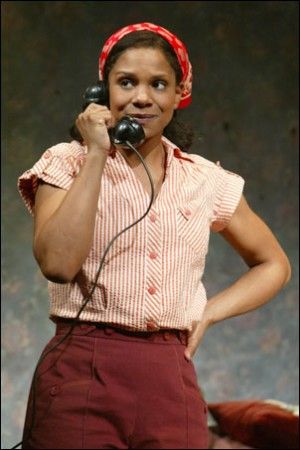 Audra McDonald in A Raisin in the Sun (2004) The Sun Costume, Beneatha Younger, Sun Costume, Audra Mcdonald, 1950s Men, Dial Phone, Frankie And Johnny, Black Tv, Girl Celebrities