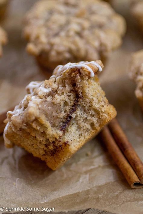 Popover Recipes, Pumpkin Streusel Coffee Cake, Blueberry Muffins With Crumb Topping, Cinnamon Coffee Cake Muffins, Cinnamon Swirl Muffins, Coffee Cake Muffin Recipes, Cinnamon Swirl Coffee Cake, Pumpkin Streusel, Coffee Muffins