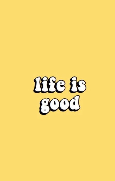 Mind Fresh Wallpaper, Life Is Good Aesthetic, Life Is Good Wallpaper, Life Is Good Logo, Summer Phrases, Life Is So Good, Immaculate Vibes, Melbourne Apartment, Getting A Job