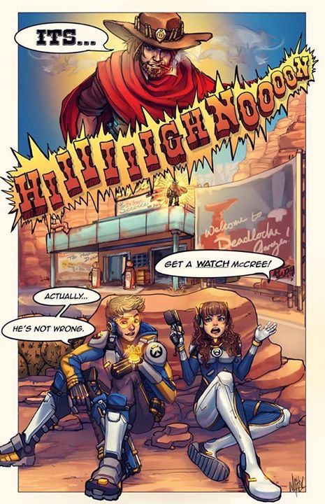 Overwatch Design, Overwatch Funny, Soldier 76, Overwatch Memes, Overwatch Comic, Overwatch Fan Art, High Noon, Overwatch 2, Blizzard Entertainment