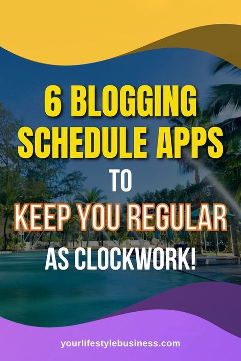 If you have a blog, you probably already know that posting consistently is the key to success. But how do you make sure to have a regular, frequent, and consistent blogging schedule that doesn’t burn you out within a few weeks? In this post, we’ll go over the fundamentals that need to be in place before you schedule your blog content. We’ll also look at how to choose the right app for you, the six most popular blogging schedule apps bloggers are using to schedule posts. Schedule Planner App, Blogging Schedule, Blog Schedule, Scheduling App, Schedule Planner, The Key To Success, Blogging Ideas, Key To Success, Blog Content