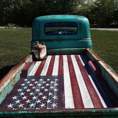 Custom Lifted Trucks, Studebaker Trucks, Old Truck, Old Pickup, Rat Rods Truck, Old Pickup Trucks, Jacked Up Trucks, Classic Pickup Trucks, The American Flag