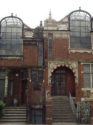 Just beautiful Architecture Cool, Artist Studios, Lots Of Windows, Abandoned House, This Old House, Abandoned Mansions, Brick Building, London Art, Abandoned Buildings