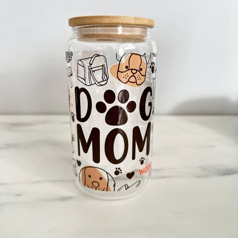 Pet Brand, Dog Themed Gifts, Custom Dog Ornament, Custom Dog Portraits, Dog Activities, Fun Cup, Dog Ornaments, Dog Themed, Tumbler Gift