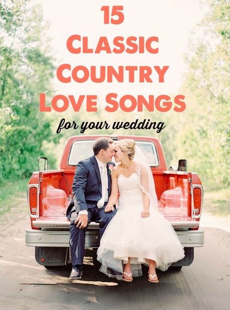 Best Country Wedding Songs, Wedding Music List, Top Wedding Songs, Unique Wedding Songs, Wedding Love Songs, Old Country Songs, Country Wedding Songs, Décoration Diy, First Dance Wedding Songs