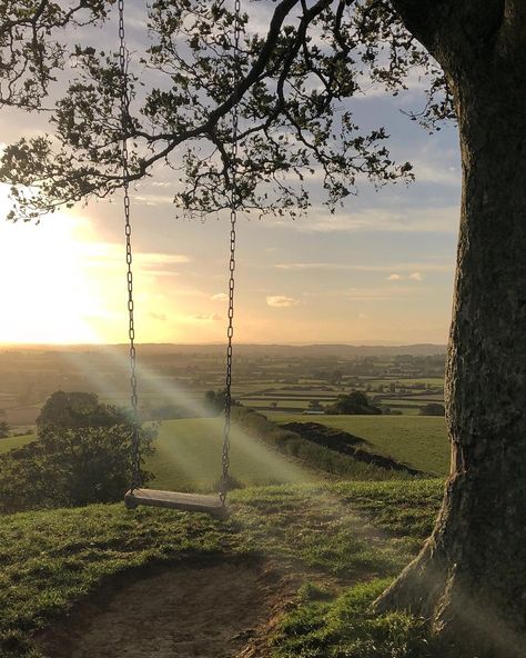 We have a little piece of heaven on our doorstep 🍃🍂🌾🍄🐾⛅️ • • • • • • • • • • • • • #england #somerset #visitsomerset #loveforsomerset… Places Like Heaven, Tranquility Aesthetic, Wilderness Aesthetic, Silent Place, Relaxing Aesthetic, Relaxing Pictures, Tree Swings, Chubby Style, Tree Aesthetic