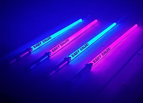 ★★★★★ "An absolute pleasure to work with!! I ordered these for a Star Wars gender reveal that was less than a week away and my order showed up in 3 days! They saved the day!! Great quality! Would order again in a heartbeat!" Lightsaber Gender Reveal, Gender Reveal Lights, Gender Reveal Ideas Star Wars, Star Wars Themed Gender Reveal, Nerdy Gender Reveal, Star Wars Gender Reveal, Twin Gender Reveal, Star Wars Baby Shower, Star Wars Light Saber