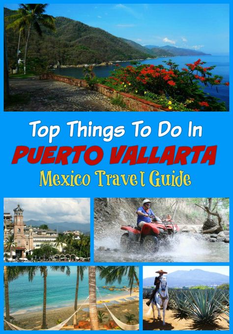 Top things to do in Puerto Vallarta on vacation - day trips, cultural tours, Sierra Madre Mountains, ziplines, Swimming with dolphins, water sports and more activities Garza Blanca Puerto Vallarta, Puerto Vallarta Mexico Vacation, Swimming With Dolphins, Latin America Travel, Mexico Cruise, Mexico Travel Guides, Puerto Vallarta Mexico, Mexico Resorts, México City