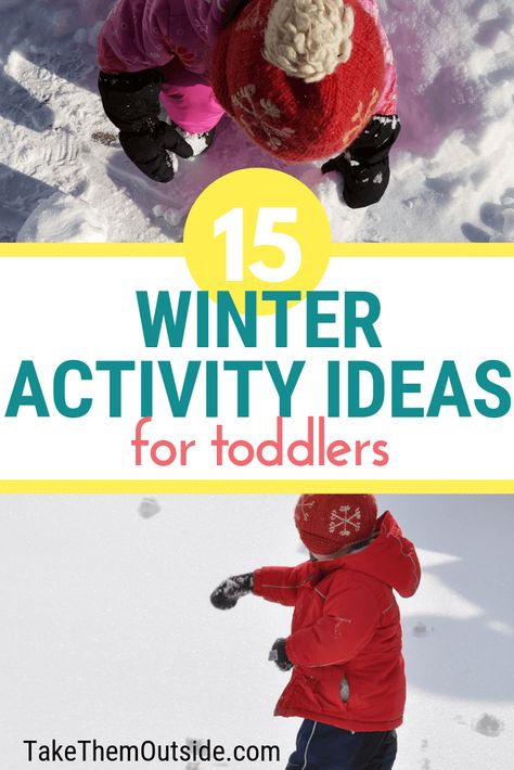 Check out these easy and fun 15 winter outdoor play ideas for toddlers and preschoolers. You'll find tips on sledding, outdoor toys, easy games, and nature exploration, everything to make sure you and your kids enjoy the snow! #winterfun #outdoorplay Winter Activities For Toddlers, Outdoor Winter Activities, Outdoor Activities For Toddlers, Winter Play, Toddler Outdoor, Snow Activities, Fun Winter Activities, Winter Activities For Kids, Winter Outdoor Activities