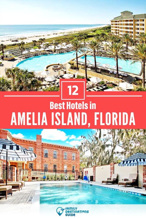 Want to see the best hotels in Amelia Island, FL? We’re FamilyDestinationsGuide, and we’re here to help: From incredible luxury hotels and resorts, to nice budget hotels with a view, discover the BEST hotels to stay in Amelia Island - so you get memories that last a lifetime! #ameliaisland #ameliaislandhotels #hotelsinameliaisland #besthotelsinameliaisland #hotelstostayinameliaisland Fernandina Beach Florida, Beach Vacation Spots, Florida Family Vacation, Amelia Island Florida, Anna Maria Island Florida, Vacations In The Us, East Coast Travel, Kissimmee Florida, Travel Bucket List Usa