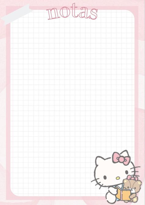 Plantilla para blog de notas hello kitty Sanr Hello Kitty Planner, Business Planner Organization, Exam Planner, Hello Kitty School, Planner Wallet, Hello Kitty Printables, Writing Paper Printable Stationery, Sticker Organization, Budget Planner Template