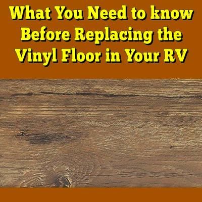 Camping Renovations, Rv Vinyl Flooring, Rv Flooring, Camper Flooring, Motorhome Remodel, Camper Repair, Rv Redo, Wisconsin Winter, Wisconsin Camping