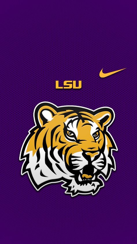 Lsu Tigers Art, Lsu Tiger Stadium, Ohio State Wallpaper, Football Wallpaper Iphone, Lsu Tigers Logo, Good Phone Backgrounds, College Wallpaper, Lsu Baseball, Baseball Wallpaper