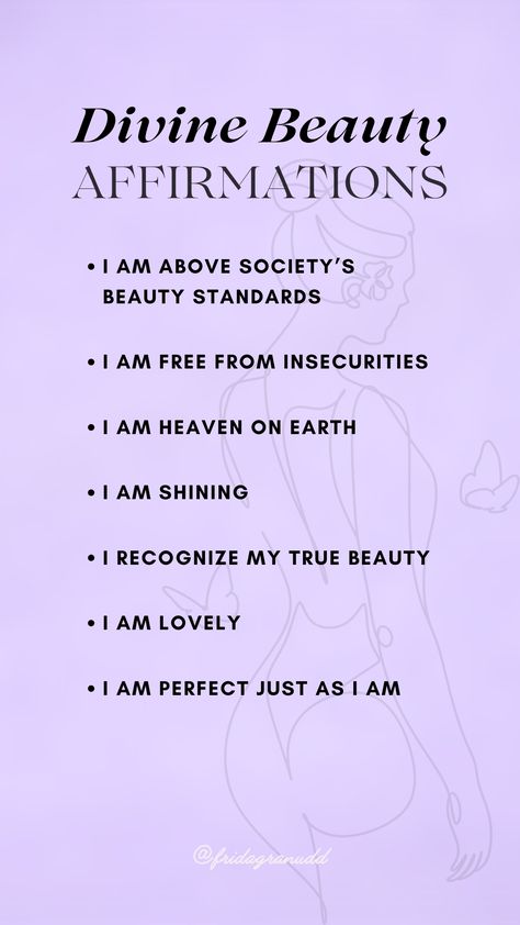 Beauty & Self Love Affirmations, Divine Feminine Energy Affirmations, Inner Goddess Affirmations, Divine Feminine Affirmations, Self Love, Self Worth, Love Yourself Affirmations, Femininity, That Girl Affirmations, Queen Affirmations, Baddie Affirmations, Morning Affirmations, Affirmations for women Daily Baddie Affirmations, Daily Affirmations For Beauty, Alpha Female Affirmations, Goddess Energy Affirmations, Confident Woman Affirmations, Affirmation For Feminine Energy, I Am A Goddess Affirmation, Divine Feminine Qualities, Elegant Woman Affirmations