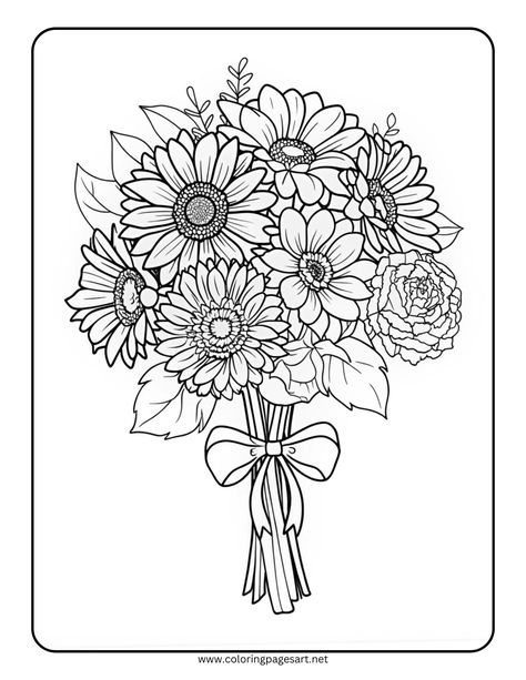 Calm Your Mind with Flower Bouquets Coloring Pages Check more at https://www.coloringpagesart.net/calm-your-mind-with-flower-bouquets-coloring-pages/ Calm Your Mind, Flower Bouquets, Floral Designs, Flowers Bouquet, Bouquets, Coloring Pages, Floral Design, Mindfulness, Flowers