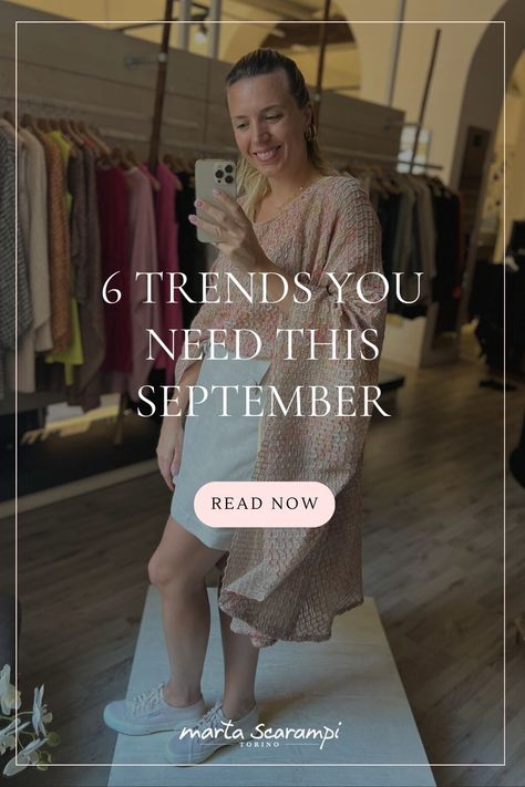 🍂 As September rolls in — these 6 outfits are my go-to looks as I step into the new season. A fresh start, a hint of nostalgia, and a focus on what’s next. Excited to share these must-haves for September on our latest blog.

Embrace the new season with style and purpose. ☀️ 

Fall fashion trends 2024 | Timeless wardrobe staples | Must-have September looks | Casual chic outfits | Ready-to-go outfits | Street Style Inspiration: Fall 2024 | Italian-Inspired Elegance | Trending Fashion for 2024 September 2024 Fashion Trends, September Outfits 2024, September Outfits Casual, September Outfits, Casual Chic Outfits, Cashmere Cape, Look Casual Chic, Hello Fashion, Timeless Wardrobe