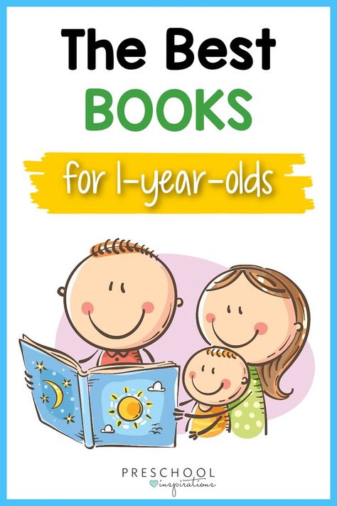 a clipart dad reading to a one year old who is being held by its mother and the text the best books for one year olds Story Books For Toddlers, Baby Story Books, Circle Time Songs, Busy Books, Story Books, Interactive Stories, Activity Books, The Best Books, Interactive Book