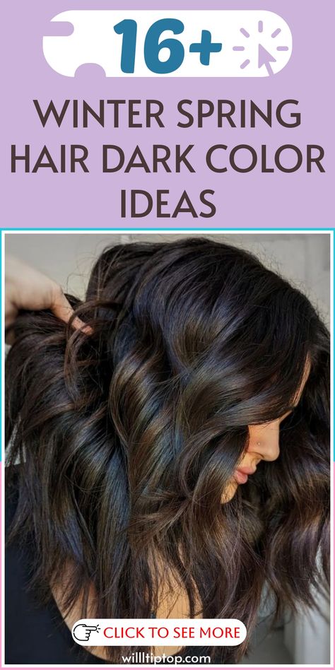 Discover a fresh look for spring with our selection of gorgeous hair color ideas designed for dark hair. Whether you prefer deep chocolate shades or striking burgundy hues, we have the ideal colors to elevate your style this season. Embrace a new, standout look and revamp your appearance with these stunning hair color options! Ideas For Dark Hair, Peekaboo Color, Fall Ombre, Hair Color Options, Square Nail Designs, Soft Caramel, Gorgeous Hair Color, Spring Hair Color, Subtle Highlights