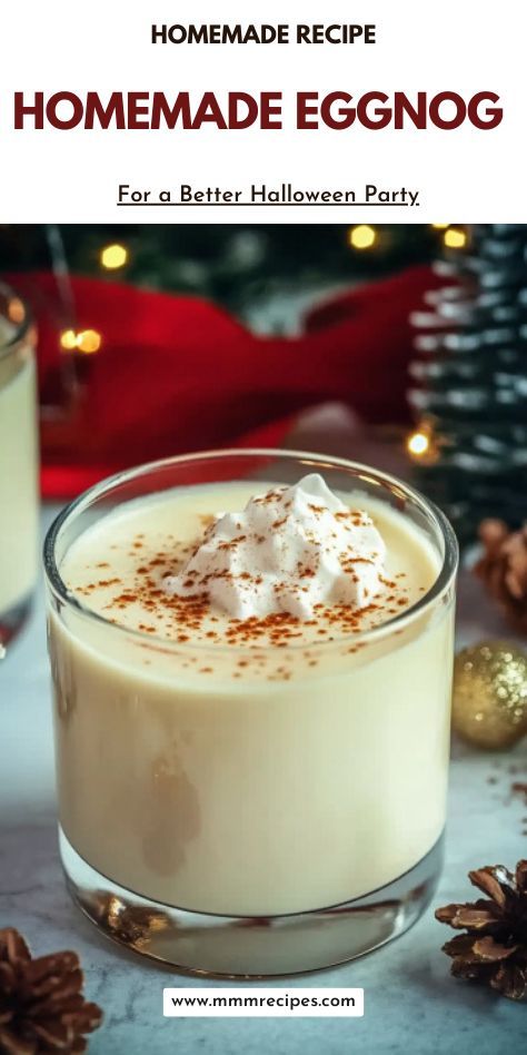 Sip on the season with this easy eggnog recipe! Made with fresh ingredients, it’s the perfect homemade touch for your Christmas celebrations. Great for parties or as a quick, indulgent treat! 🎄❄️ Easy Eggnog Recipe, Best Eggnog Recipe, Egg Nog Recipe Easy, Homemade Eggnog Recipe, Eggnog Recipe Homemade, Christmas Eggnog, Easy Eggnog, Homemade Eggnog, Tea Time Food