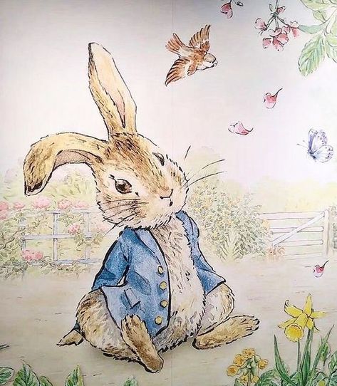 Good morning and happy weekend ☺️ It’s a rainy start here so I’m hoping for some brighter weather to come our way ☀️ I hope you have sunshine in your weekend too 🤗🤗 #beatrixpotter #theworldofbeatrixpotter #beatrixpotterandfriends #beatrixpottercharacters #beatrixpottertales #peterrabbit Peter Rabbit Tattoos, Peter Rabbit Pictures, Peter Rabbit Theme Party, Peter Rabbit Illustration, Beatrix Potter Illustrations, Bunny Rabbit Art, Beatrice Potter, Rabbit Sticker, Peter Rabbit Nursery