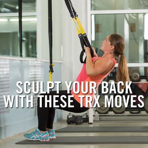 Back Trx Workout, Trx Back Workout, Trx Workouts For Women, Suspension Workout, Trx Class, Grammar Notebook, Trx Exercises, Back Strengthening Exercises, Trx Suspension Trainer