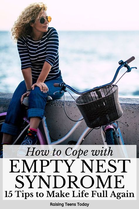 They say the two most difficult times of parenting are when you bring your baby home from the hospital and when your much bigger baby leaves the nest…I’m here to tell you, at least in my opinion, the latter is far worse. For every mom and dad dealing with the harsh reality of an empty nest, here's how to make life full again. #emptynest #college #teenagers #parentingtips #parentinghacks #parentsofteenagers #momtips #momsofcollegekids Ways To Feel Better, Parenting Teen Girl, Empty Nest Syndrome, Last Child, Parenting Teenagers, Empty Nest, How To Stay Awake, Parenting Teens, Mom Advice