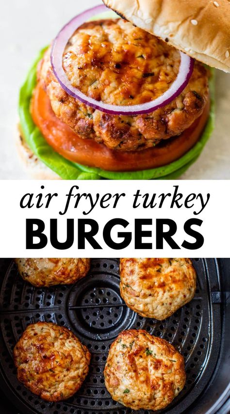 Turkey Burgers Recipes Air Fryer, Air Fried Turkey Burgers, Air Fryer Turkey Patties, Air Fry Turkey Burger, Keto Patties, Turkey Burger Recipes Air Fryer, Turkey Burgers Air Fryer, Turkey Burgers In Air Fryer, Air Fryer Turkey Burger